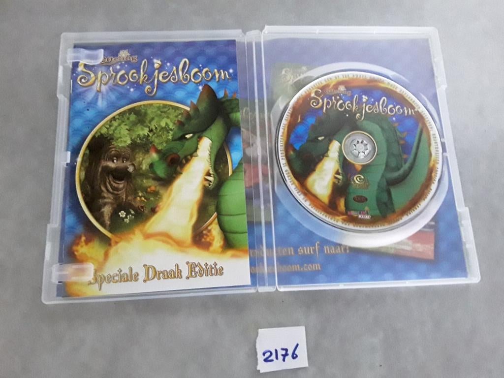 DVD Efteling Sprookjesboom Draak editie, Spelcomputers en Games, 1 speler, Ophalen of Verzenden, Zo goed als nieuw, Vanaf 3 jaar