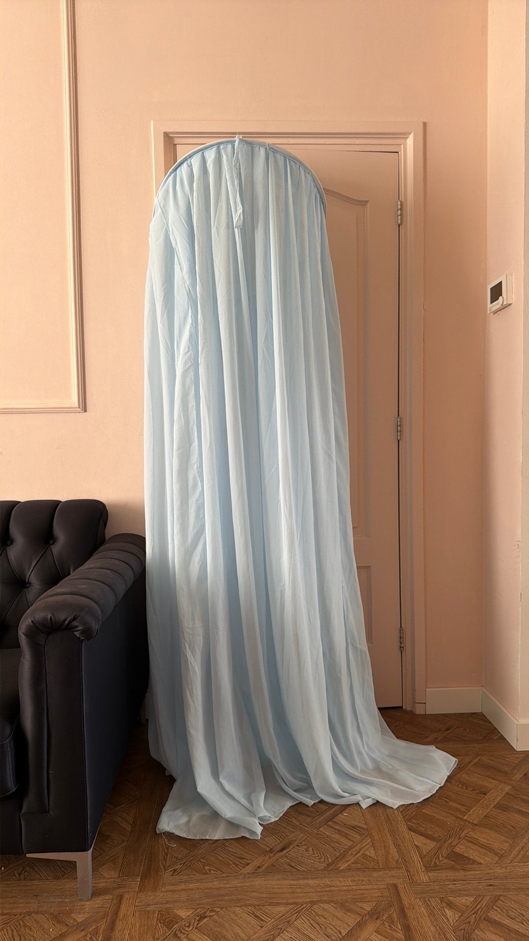 Klamboe Jollein in licht blauw, Ophalen, Gebruikt, Klamboe