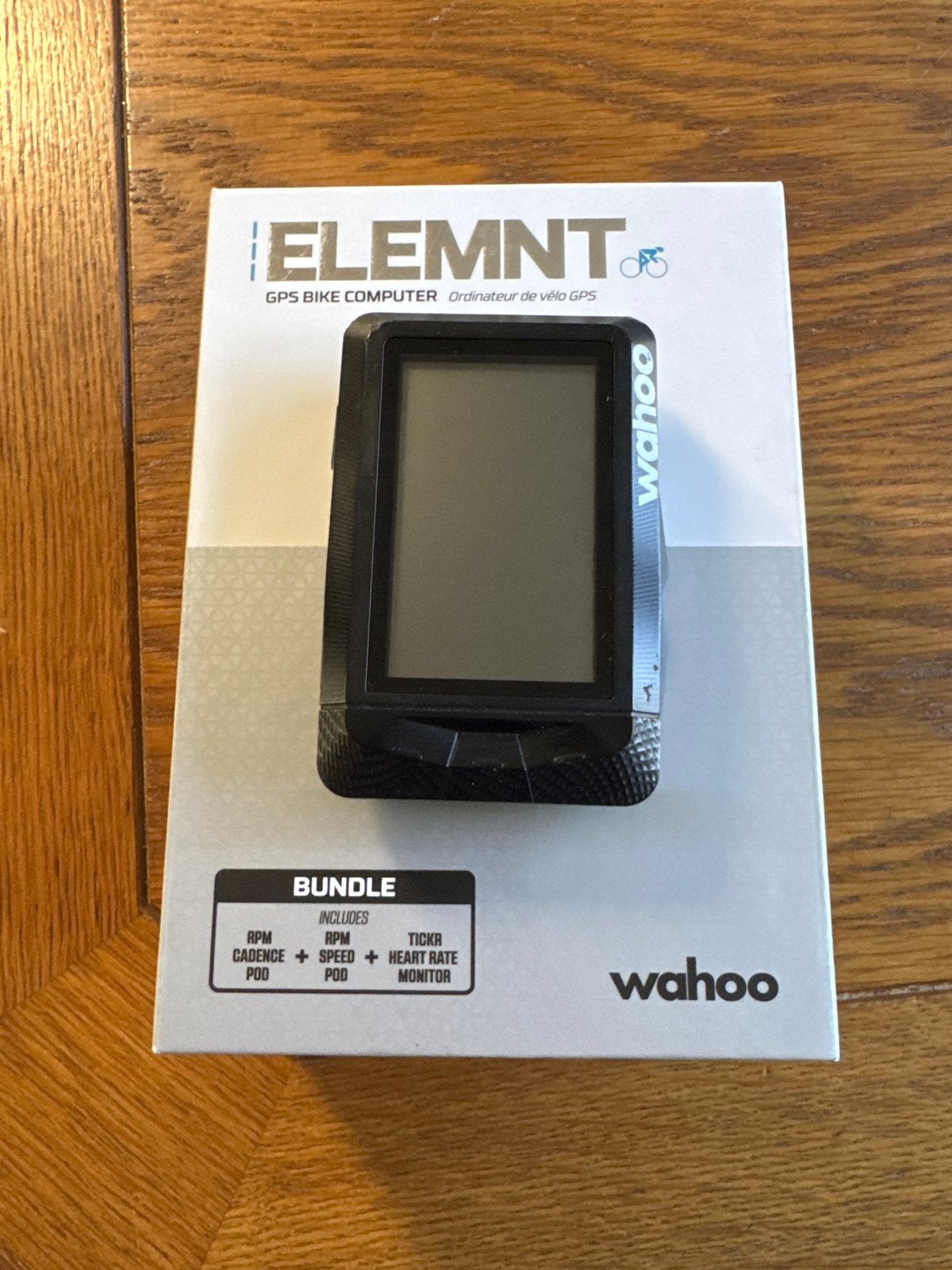 Wahoo ELEMNT GPS Fietscomputer Bundle, Fietsen en Brommers, Fietsaccessoires | Fietscomputers, Ophalen of Verzenden, Cadanssensor
