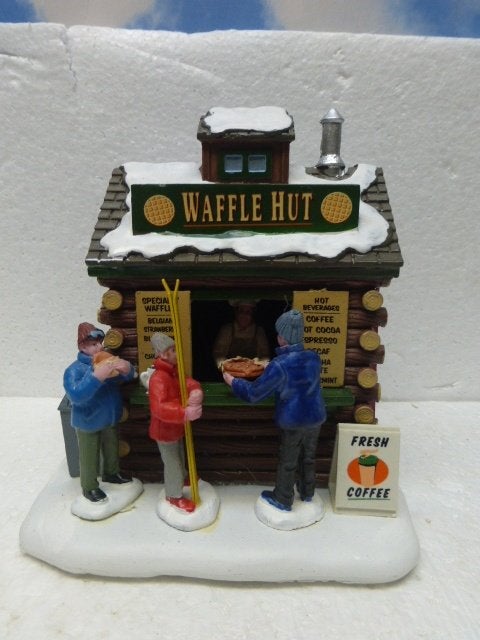 lemax Waffle Hut kerstdorp kraam kersthuisje accessoire, Ophalen of Verzenden, Zo goed als nieuw