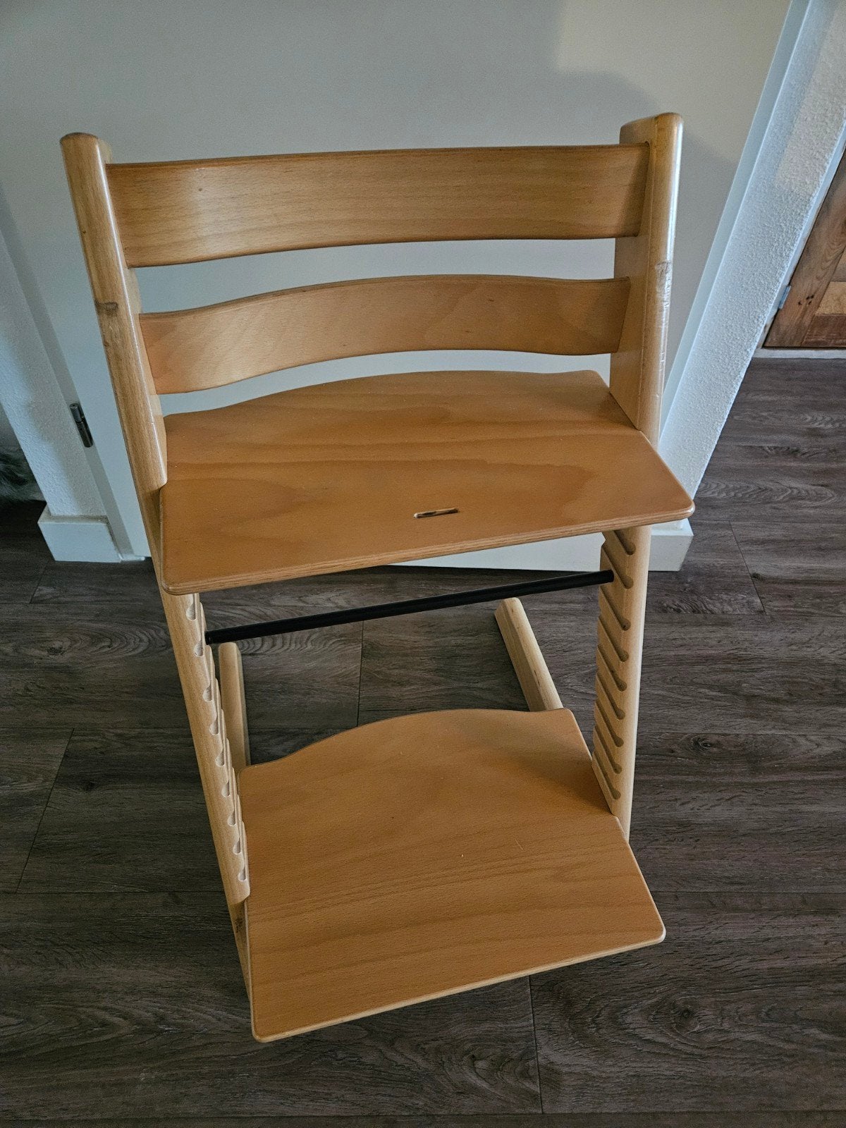 Stokke Tripp Trapp kinderstoel naturel ZGAN, Ophalen, Zo goed als nieuw, Meegroeistoel