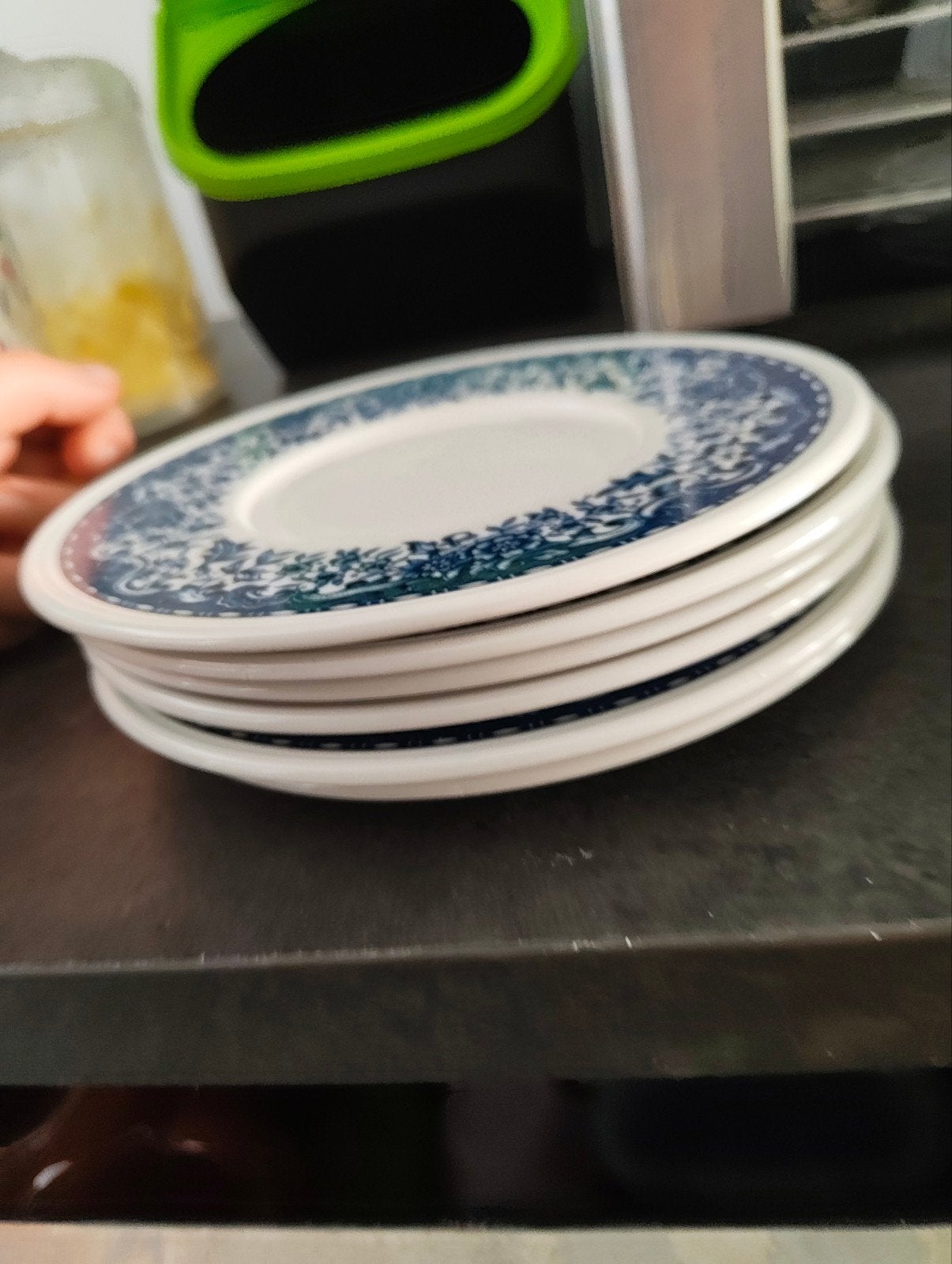Villeroy & boch blue castle borden, Ophalen of Verzenden, Porselein, Overige stijlen, Bord(en)