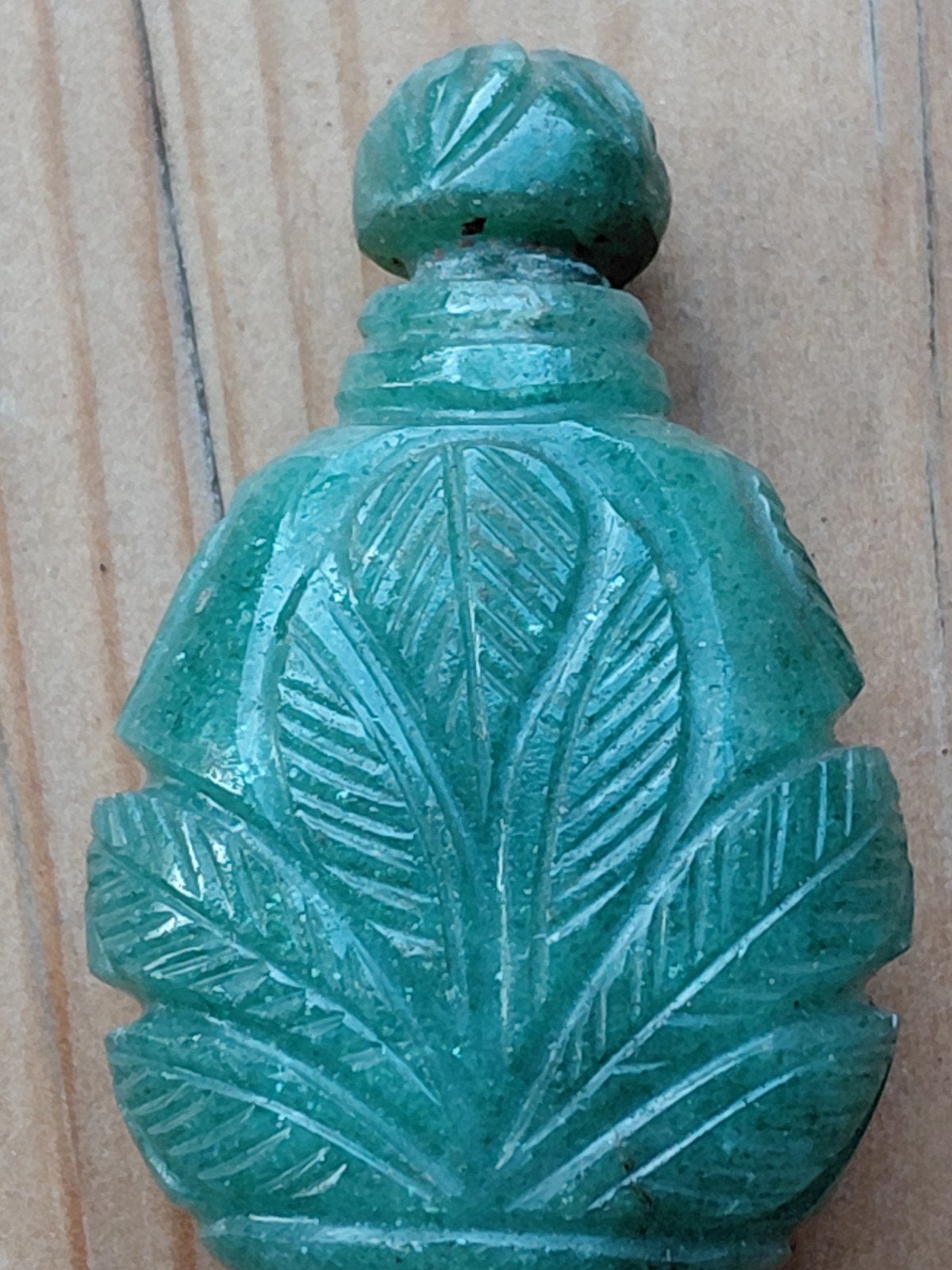 ORIGINEEL JADE ODEUR FLESJE ANO 1865 IN PRACHTIGE STAAT, Ophalen of Verzenden