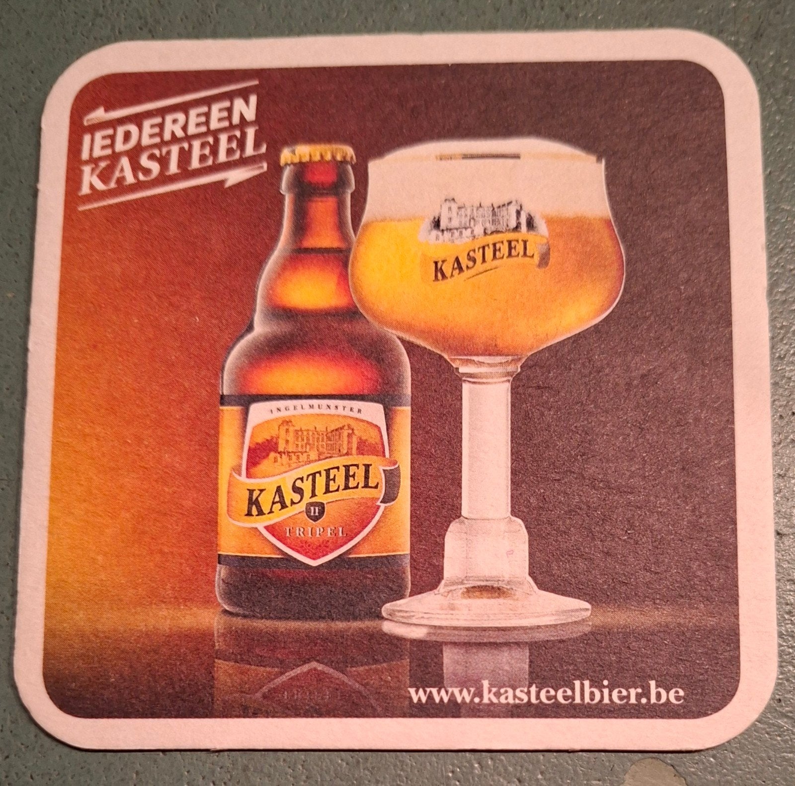 Kasteel Tripel, Ophalen of Verzenden, Zo goed als nieuw, Viltje(s), Overige merken