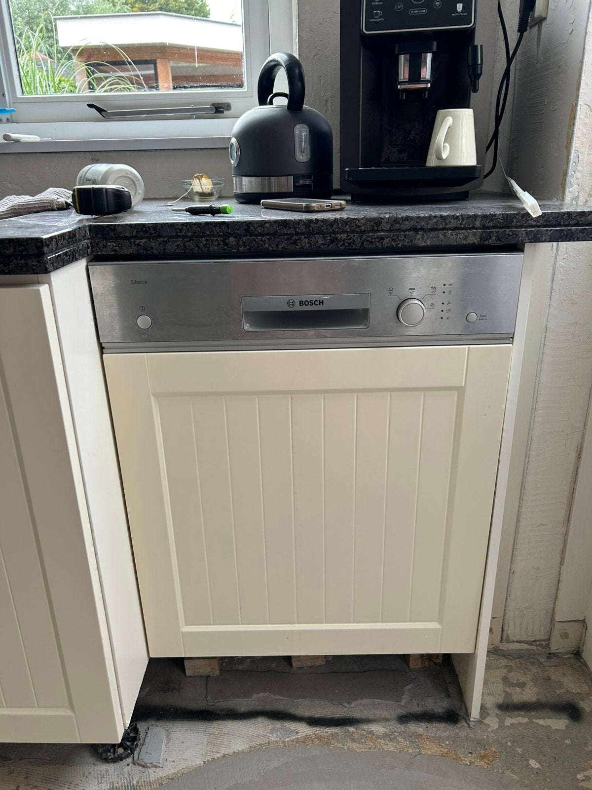 Vaatwasser Bosch, Ophalen, Minder dan 85 cm, Inbouw, Gebruikt