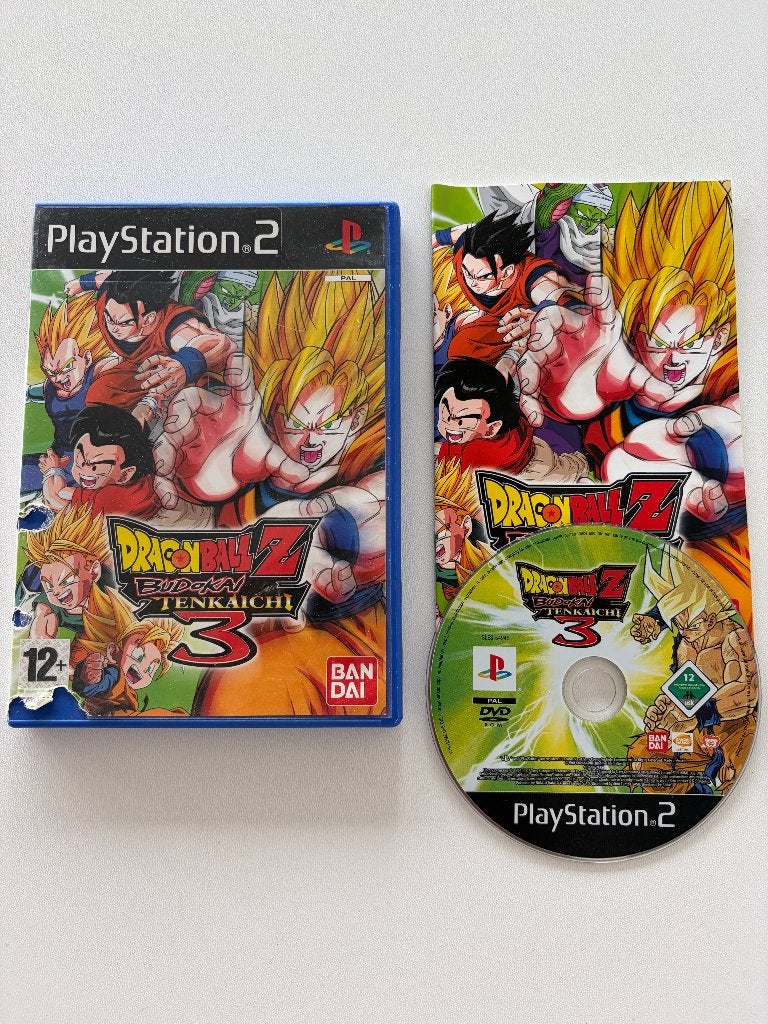 Dragon Ball Z Budokai Tenkaichi 3 PS2 Compleet, Spelcomputers en Games, Games | Sony PlayStation 2, Vechten, 2 spelers, Ophalen of Verzenden