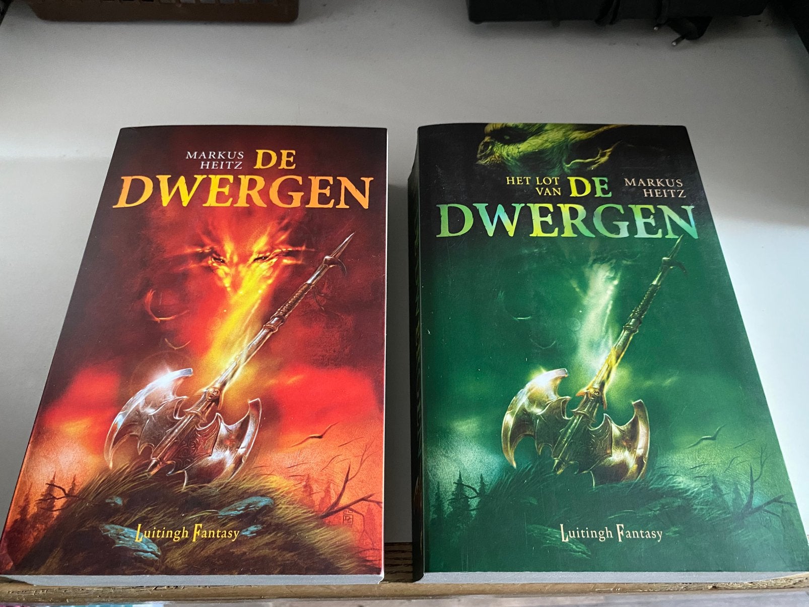 De Dwergen en het lot van de Dwergen, Marcus Heitz , HC, Ophalen of Verzenden, Zo goed als nieuw