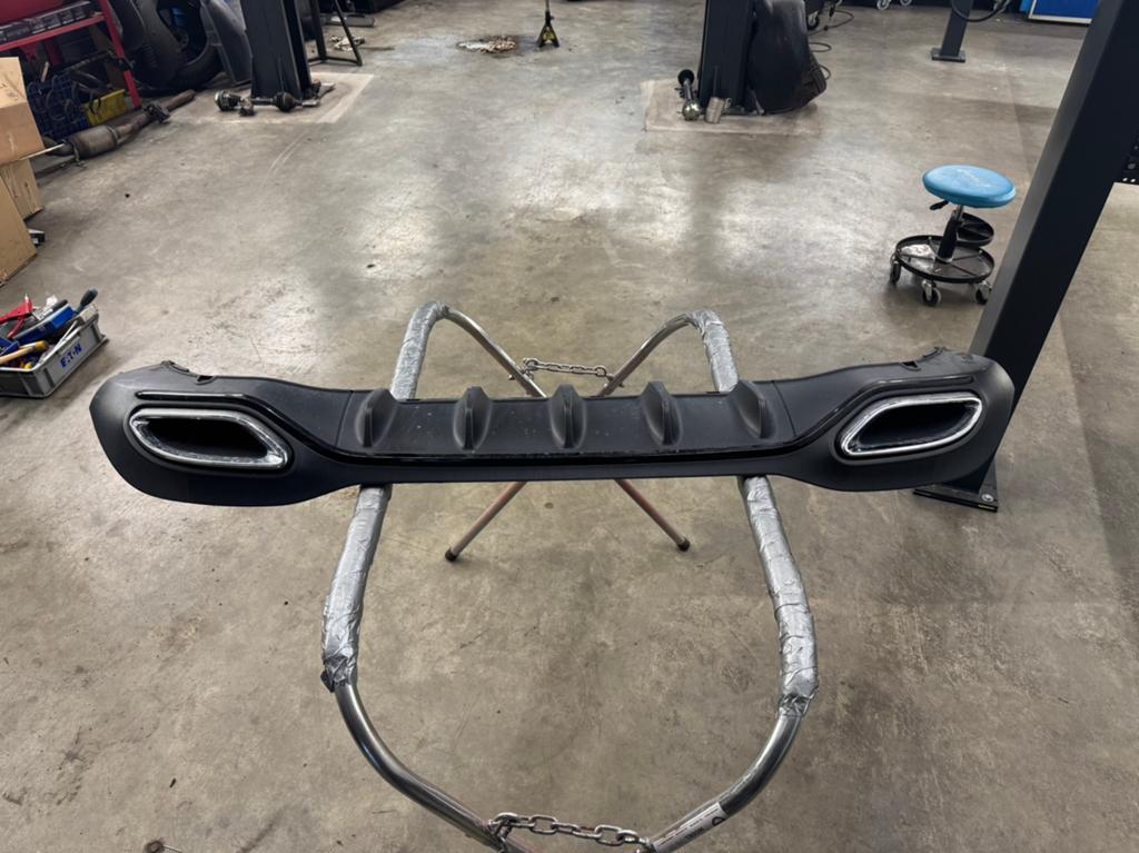 Mercedes A-klasse W177 diffuser uitlaat AMG Line Origineel, Ophalen of Verzenden, Bumper