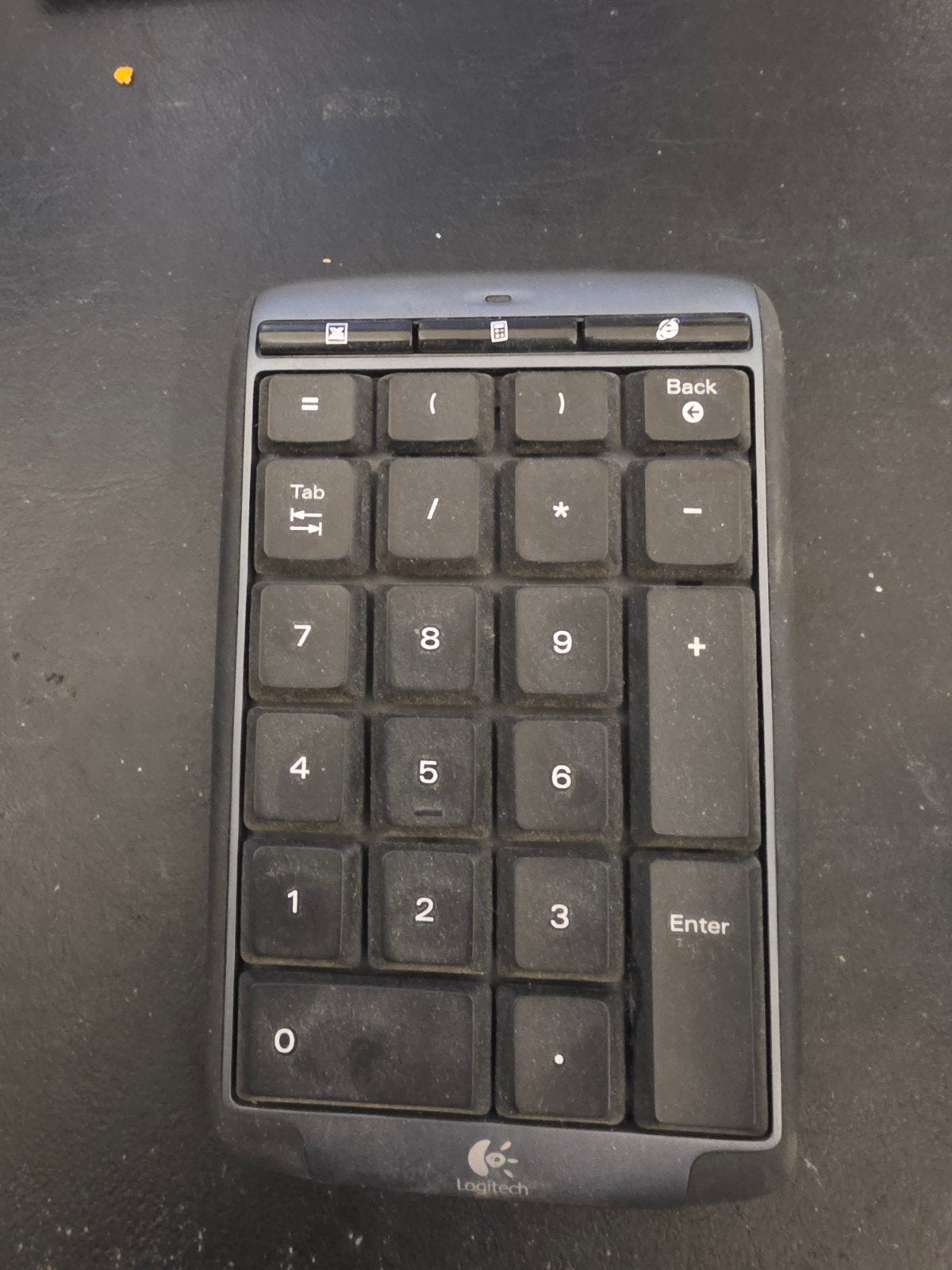 Logitech Numeriek Toetsenbord Draadloos, Gebruikt, Draadloze ontvanger, Logitech, Numeriek