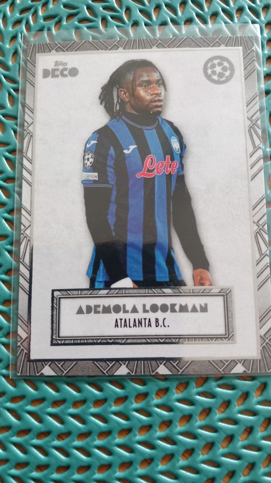 Ademola Lookman Topps Deco Atalanta B.C. Spelerskaart, Verzenden, Zo goed als nieuw, Buitenlandse clubs, Spelerskaart