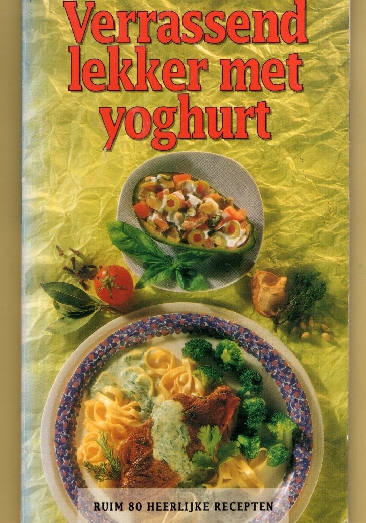 ETEN: Verrassend Lekker Met Yoghurt - 80 Recepten BOEK, Ophalen of Verzenden, Zo goed als nieuw, Irene van Blommestein & Het Nederlands Zuivelbureau