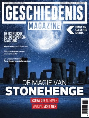 Geschiedenis Magazine nr.7 2024 met Stone Henge+ kinderwetje, Verzenden, Zo goed als nieuw, Overige typen