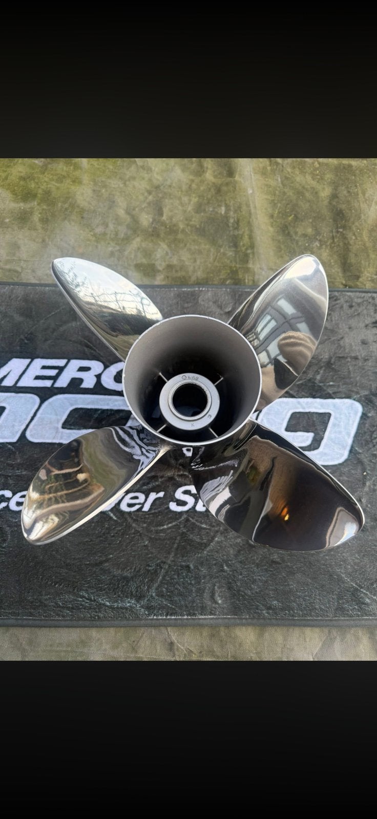 Mercury racing propeller Bravo1 28P lab finished, Ophalen of Verzenden, Nieuw, Motor en Techniek, Motorboot