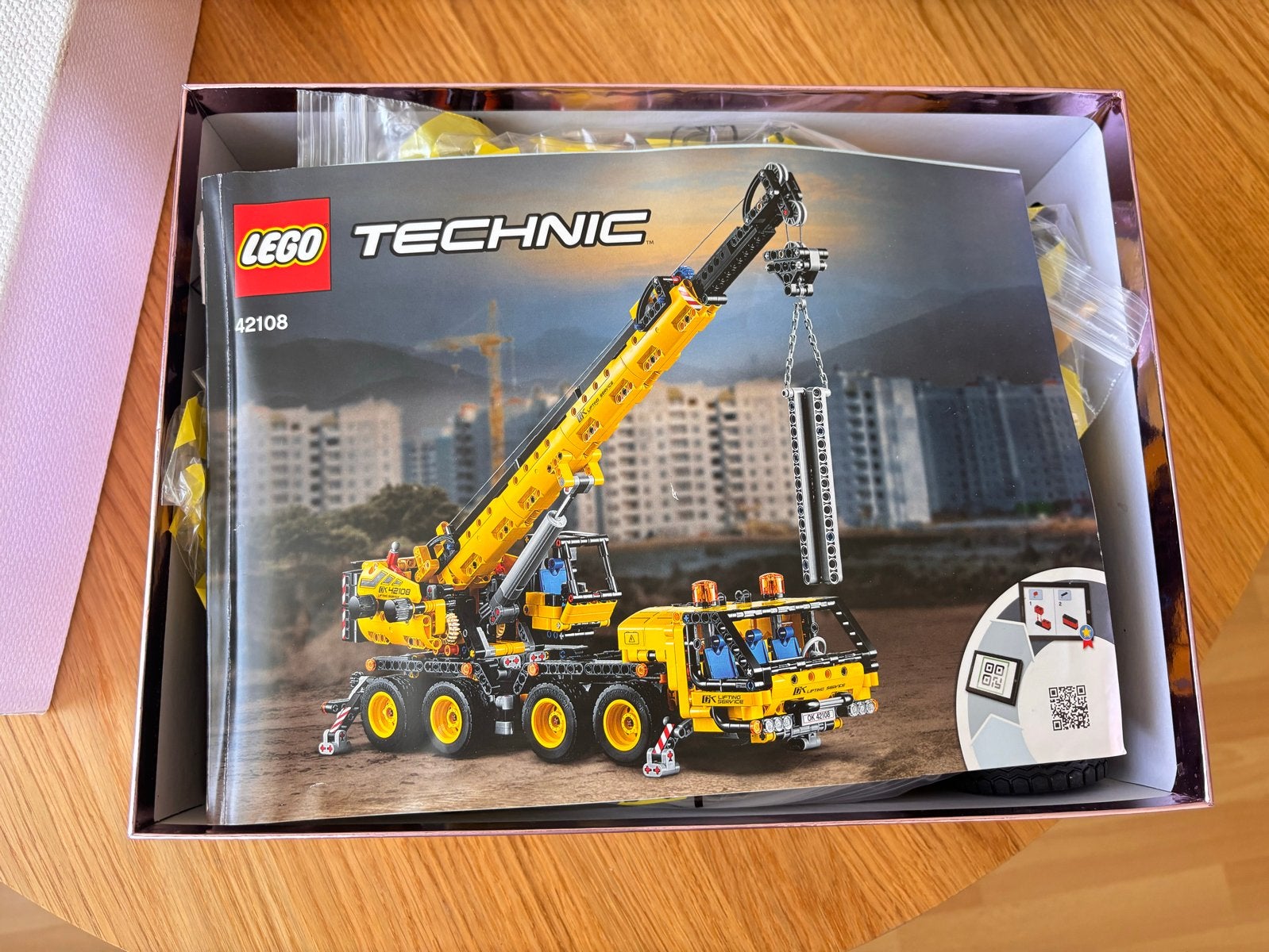 LEGO Technic Kraanwagen 42108 met boekje, Kinderen en Baby's, Speelgoed | Duplo en Lego, Ophalen, Gebruikt, Lego
