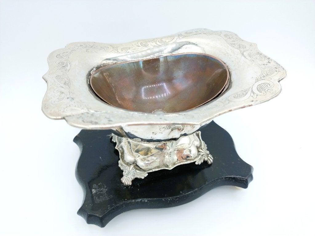 Zilveren pijpkomfoor, C.J. Brunings uit Joure, 1863, Antiek en Kunst, Verzenden, Zilver