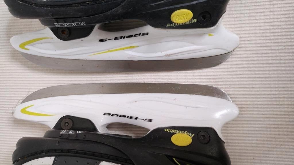 S546 Nijdam verstelbare IJshockeyschaatsen mt 30-33., Sport en Fitness, Gebruikt, Nederland, Ophalen of Verzenden, Nederland