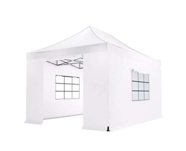 Easy Up Vouwpaviljoen Vouwtent 3x4,5m Met 4 Zijwanden! RGB, Opvouwbaar, Partytent, Nieuw, Minder dan 5 meter