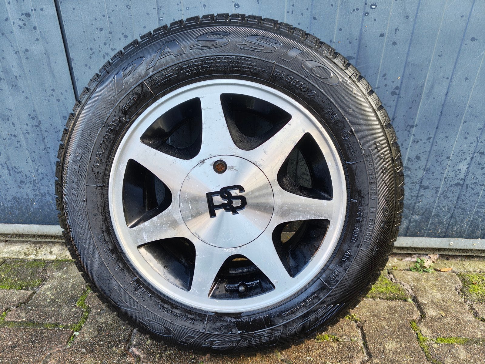 Ford Escort RS Velgen 13 inch met banden 4x108, Ophalen, Gebruikt, 13 inch, 175 mm