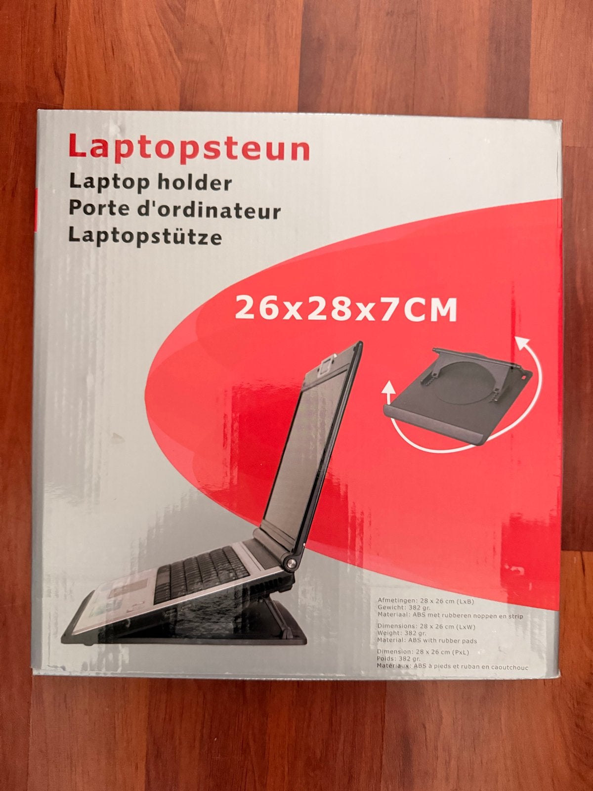 Laptophouder / Laptopsteun - Nieuw in doos, Ophalen, Nieuw, In hoogte verstelbaar