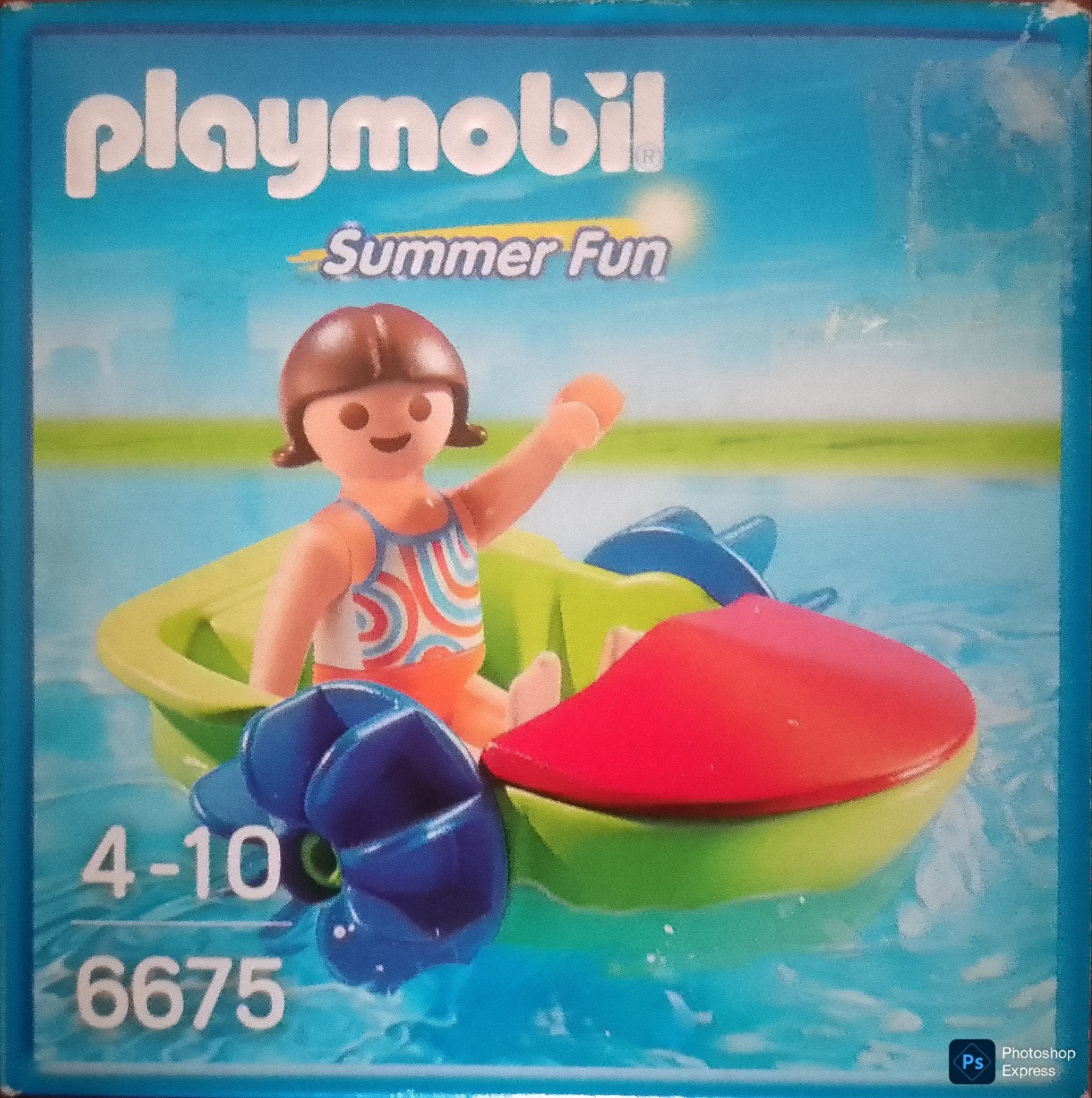 Summer Fun Waterfiets 6675, Ophalen of Verzenden, Gebruikt, Complete set