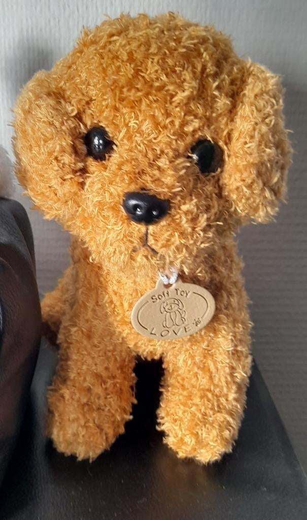 Schattige Bruine Pluche Hond - Premium Kwaliteit Knuffel, Kinderen en Baby's, Speelgoed | Knuffels en Pluche, Overige merken, Overige karakters