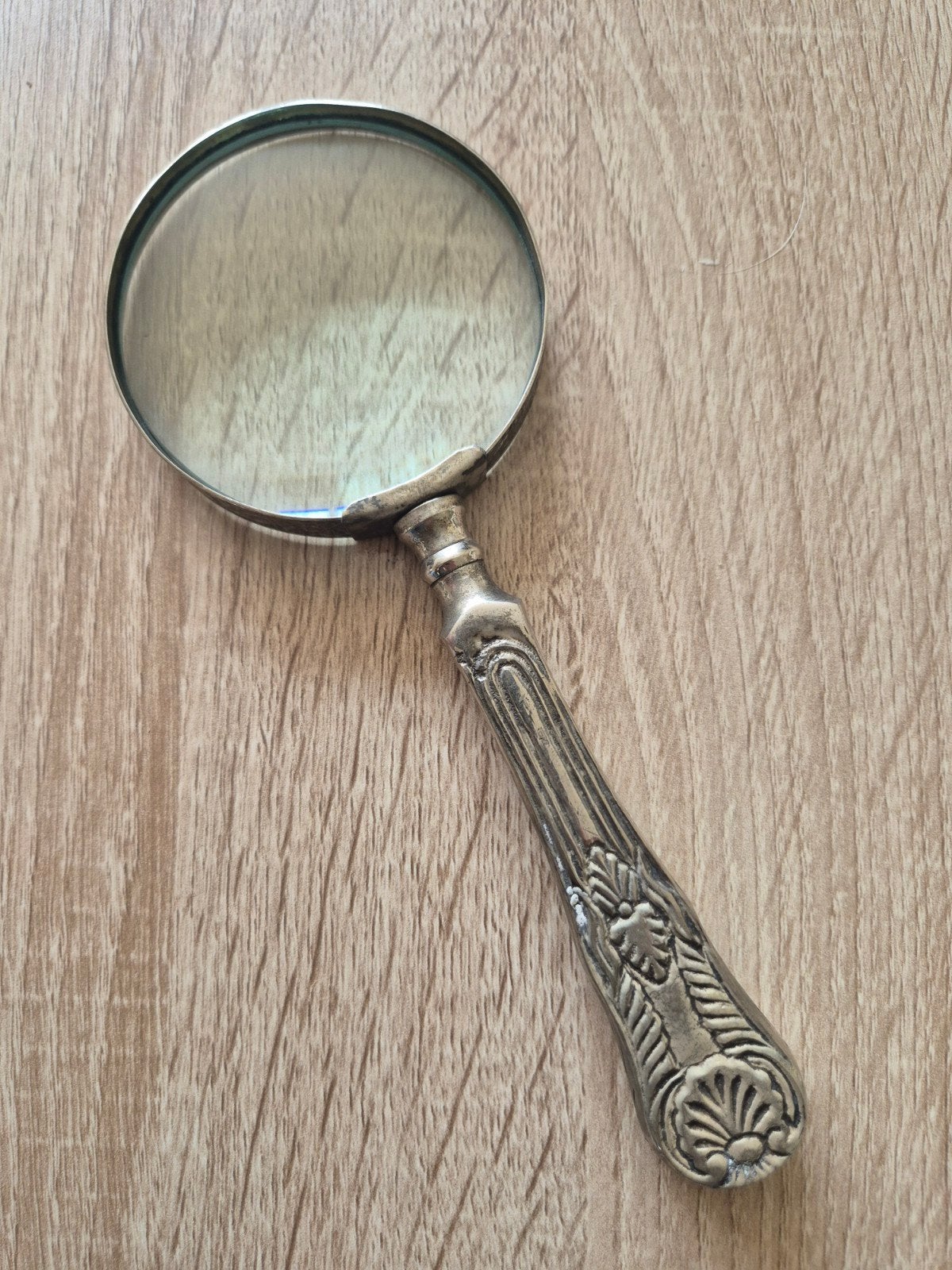 Vintage Loep / Vergrootglas • Zwaar Model (206g) • Echt Glas, Ophalen of Verzenden, Vergrootglas of Loep