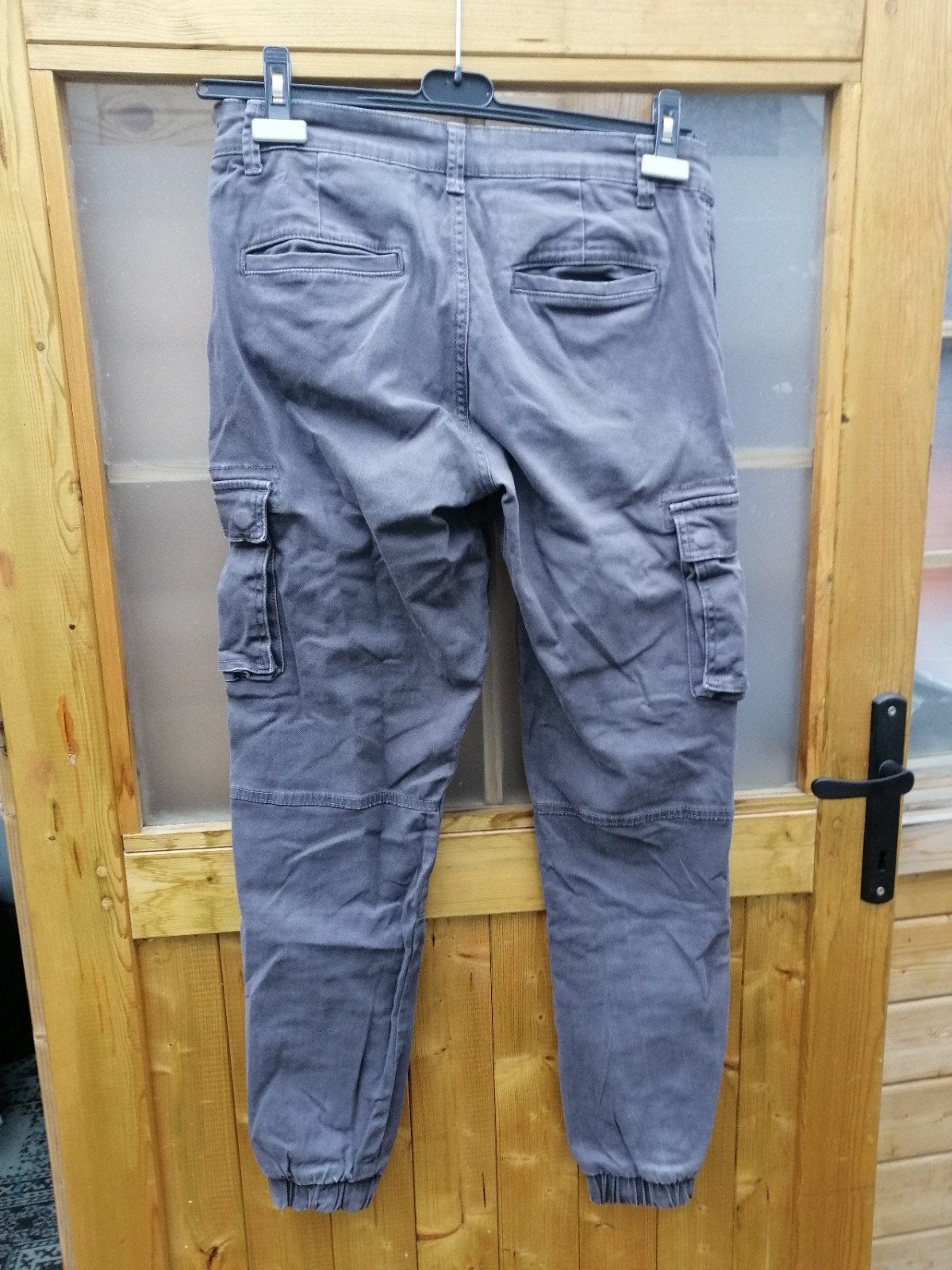 Heren cargo broek van Only & Sons - Maat M, Ophalen of Verzenden, Zo goed als nieuw, Grijs, Maat 46 (S) of kleiner