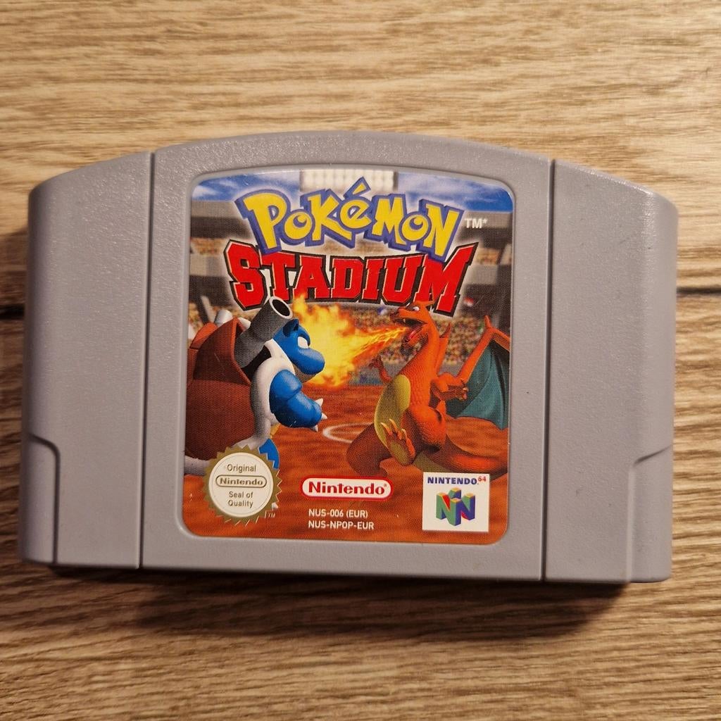 Pokemon stadium Nintendo 64, 1 speler, Eén computer, Ophalen of Verzenden, Zo goed als nieuw
