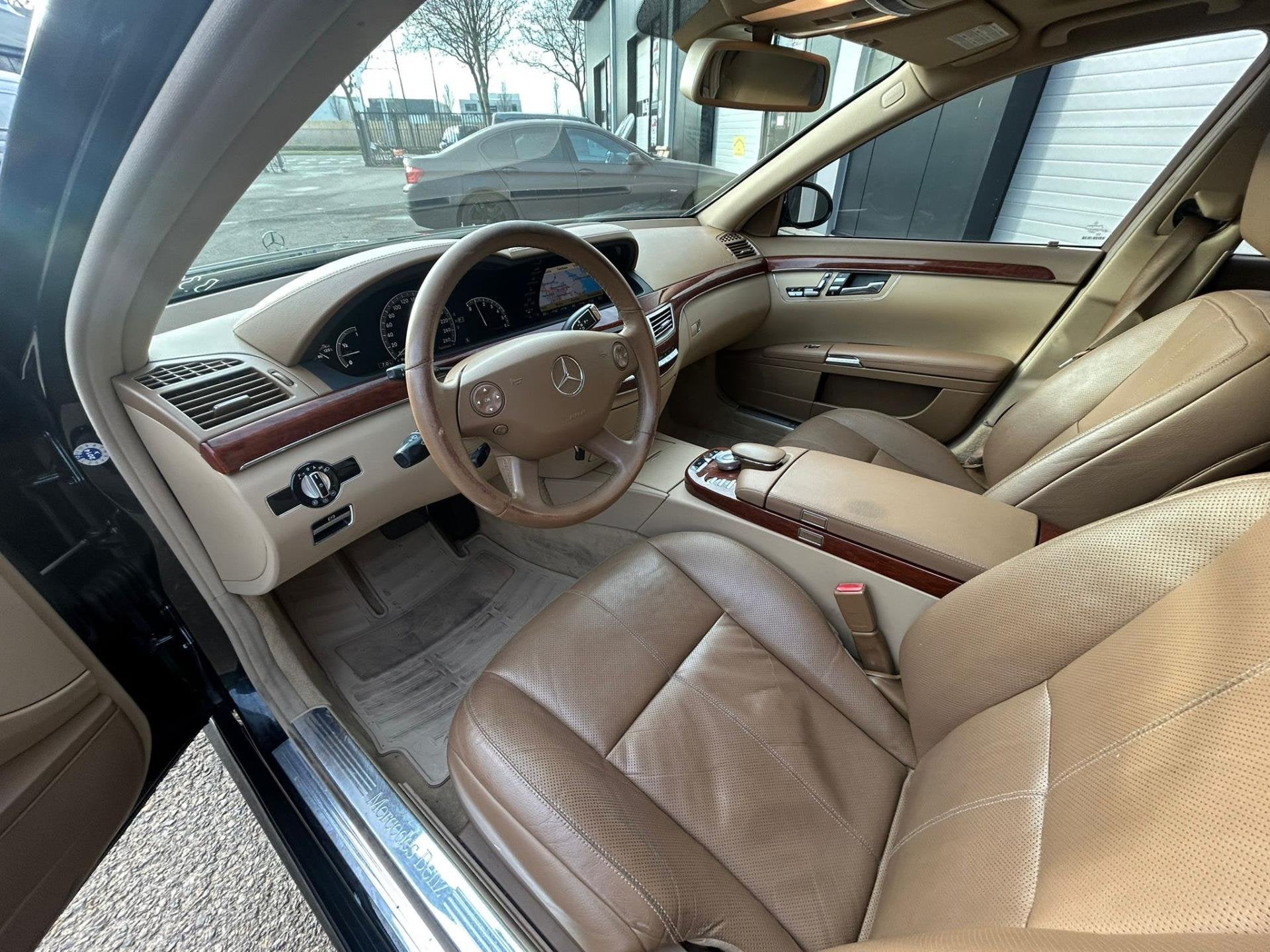 Mercedes-Benz S-klasse motor rookt, Auto's, Mercedes-Benz, Automaat, Achterwielaandrijving, Gebruikt, Diesel