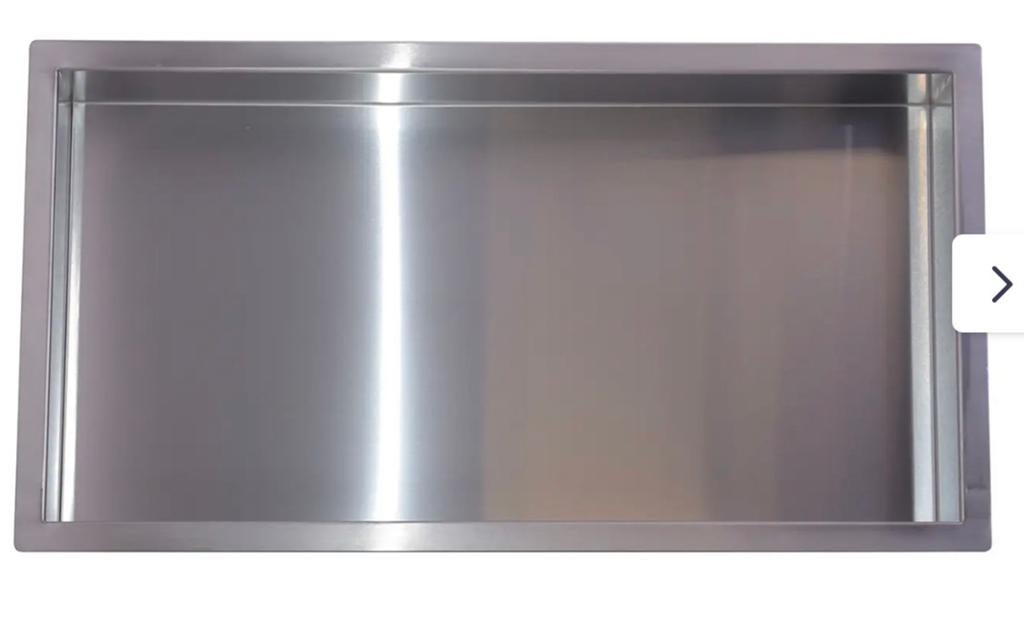 Mueller Round inbouwnis 30x60x7cm RVS, Ophalen of Verzenden, Nieuw