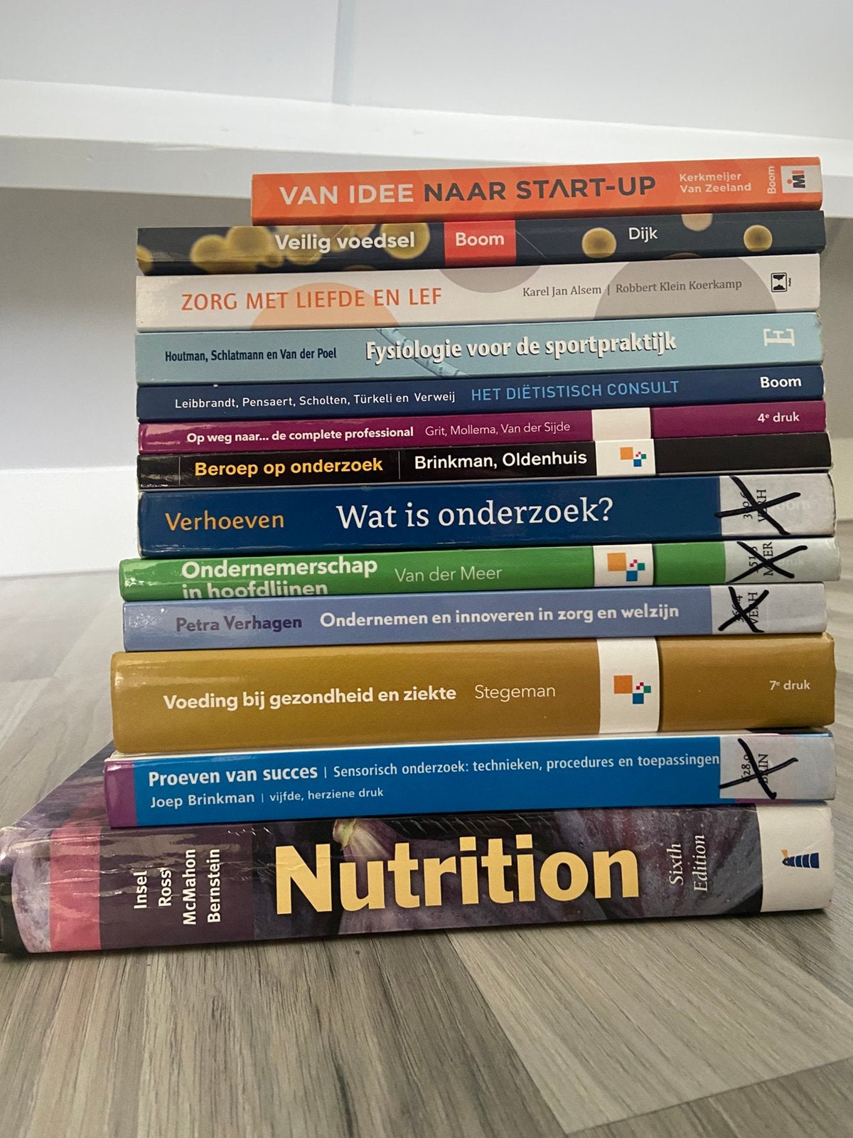 Boeken voeding en diëtetiek aanbevolen door HVA Hanze, Boeken, Ophalen of Verzenden, Beta, Zo goed als nieuw, HBO