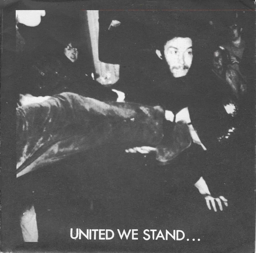 united we stand but so do they/v/a-hardcore/punk+poster, Verzenden, Gebruikt, Rock en Metal