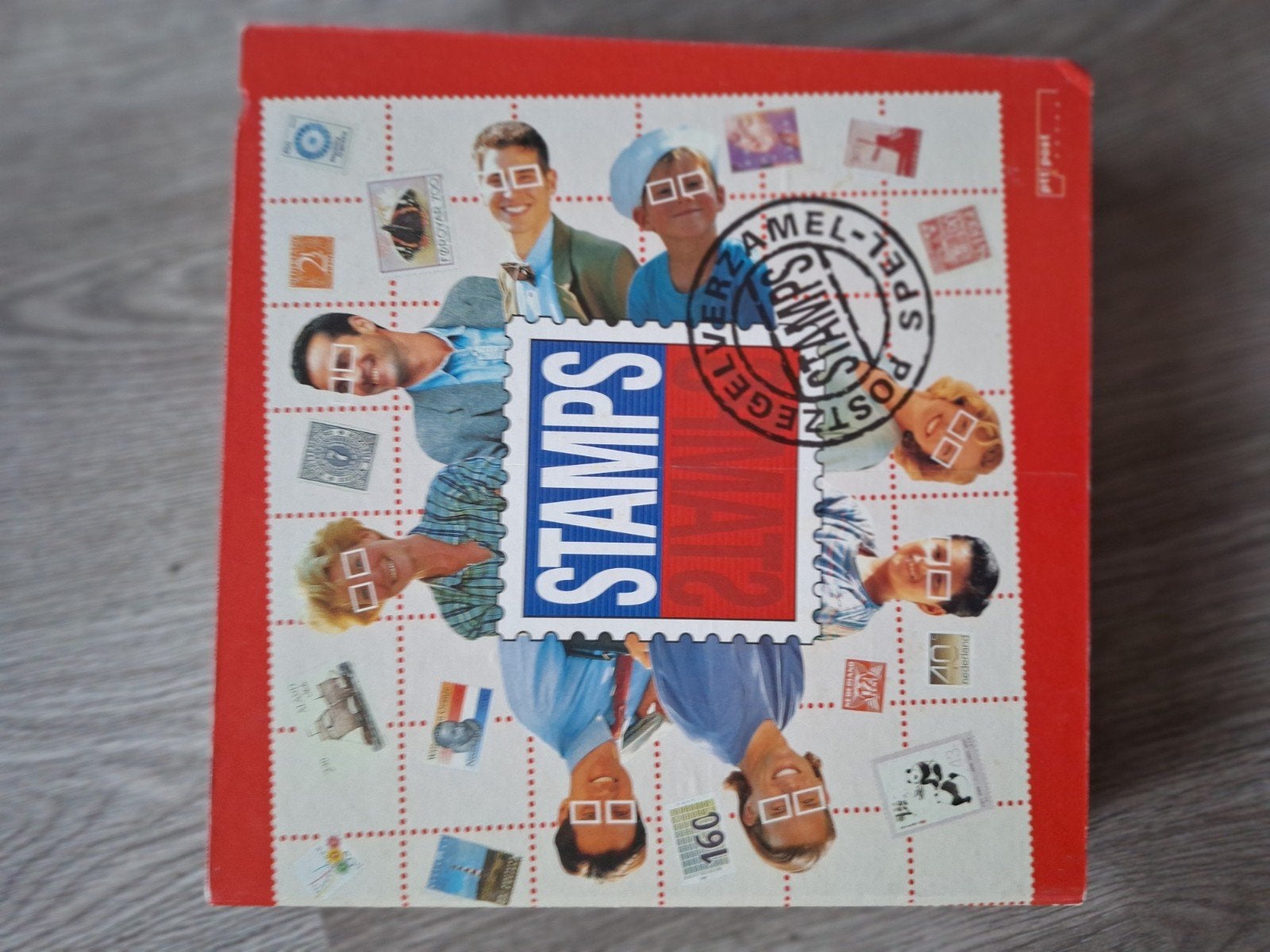 Stamps Postzegel Verzamelspel, Drie of vier spelers, Ophalen of Verzenden, Gebruikt, PTT Post