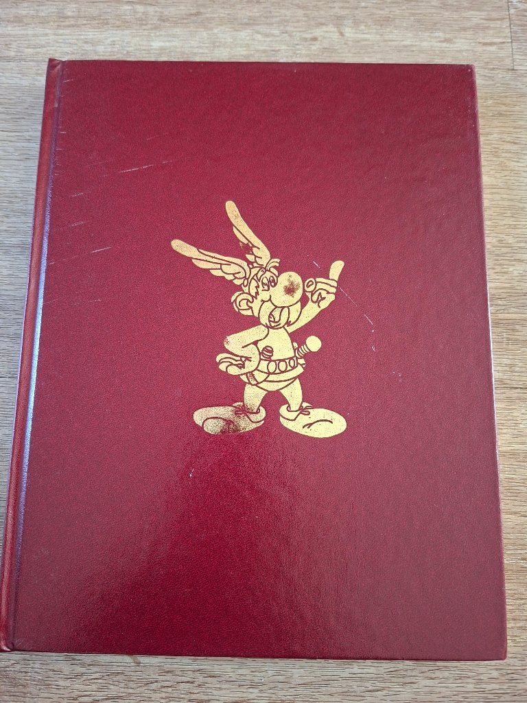 Stripboek Asterix en de Belgen - Hardcover, Eén stripboek, Ophalen of Verzenden, Gelezen, René Goscinny, Albert Uderzo