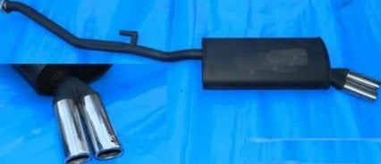 sportuitlaat sportdemper uitlaat bmw e30 1.6 2.0 2.5 2.7, Auto diversen, Overige Auto diversen, Verzenden