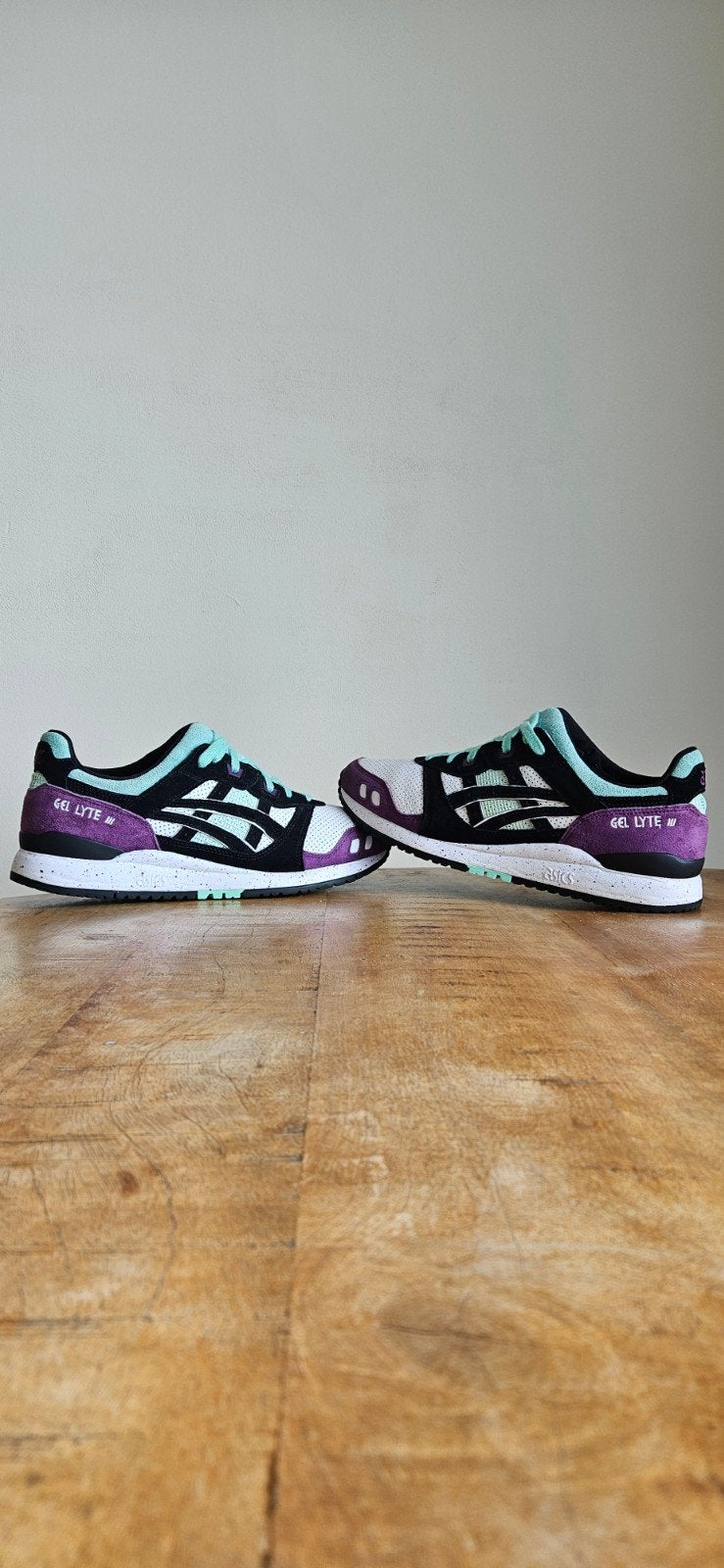 Asics Gel Lyte 3 OG 'Mint Purple', Maat 42,5 / 27 cm., Kleding | Heren, Schoenen, Overige kleuren, Ophalen of Verzenden, Asics