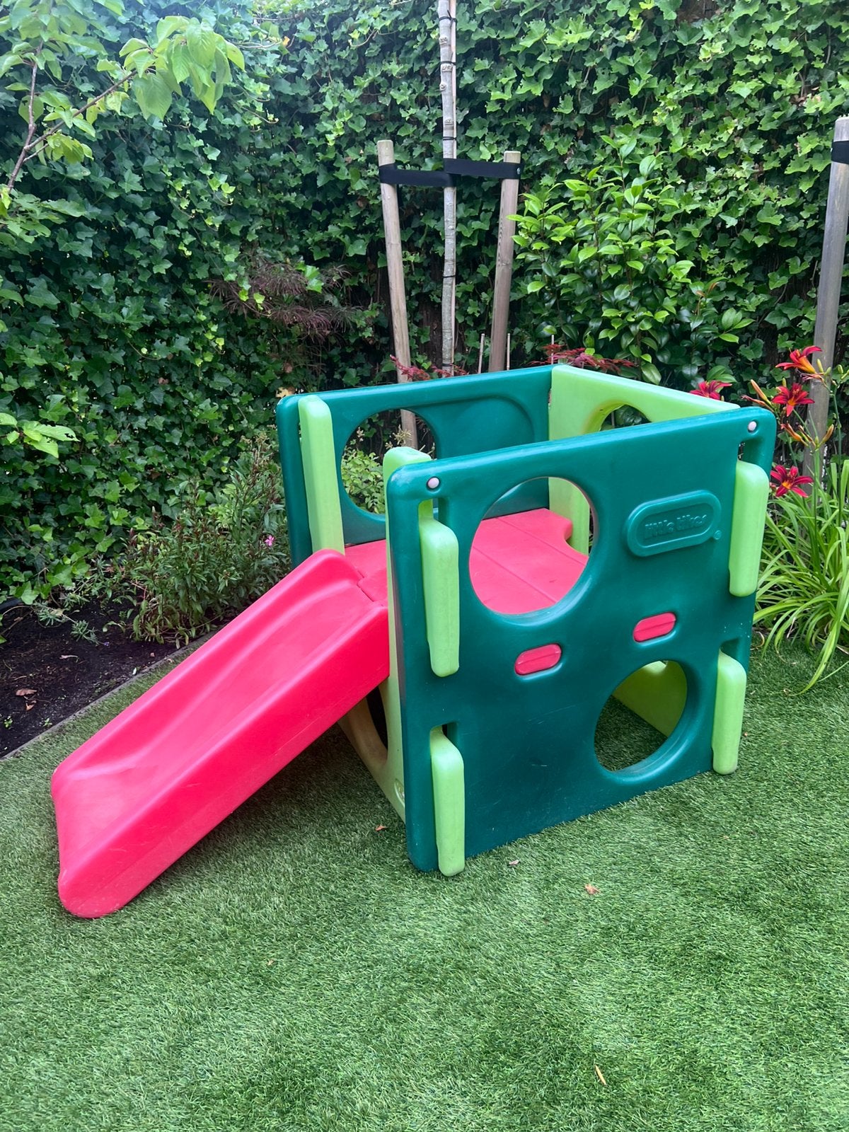 Little Tikes Activity Gym Evergreen Klimtoestel met glijbaan, Kinderen en Baby's, Speelgoed | Buiten | Speeltoestellen, Ophalen