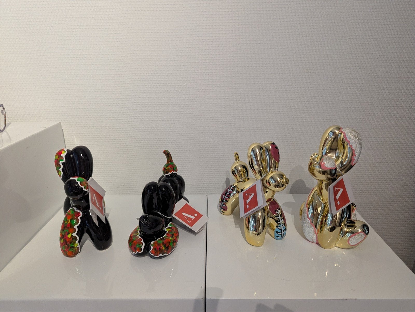 Balloon dog, met echtheid certificaat  Amanda Dake, Antiek en Kunst, Kunst | Designobjecten, Ophalen of Verzenden