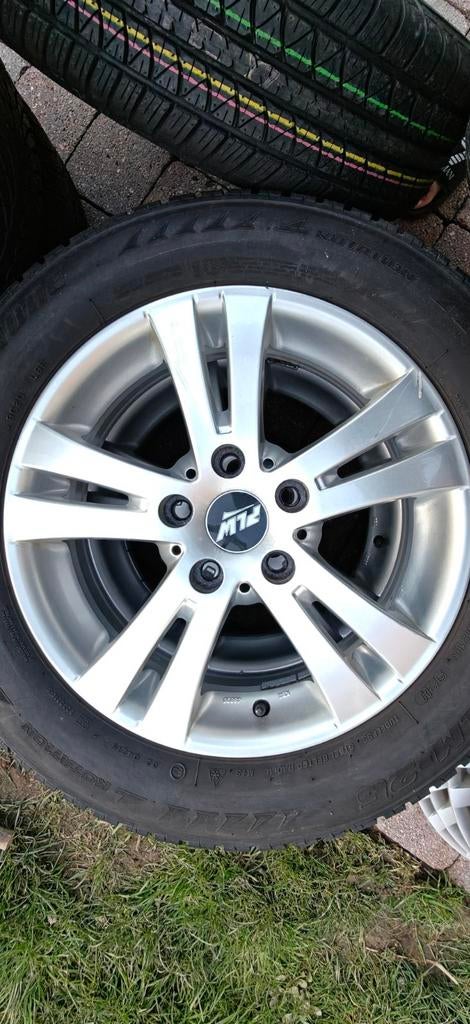 Winterbanden op PLW velgen 205/60 R16, Ophalen