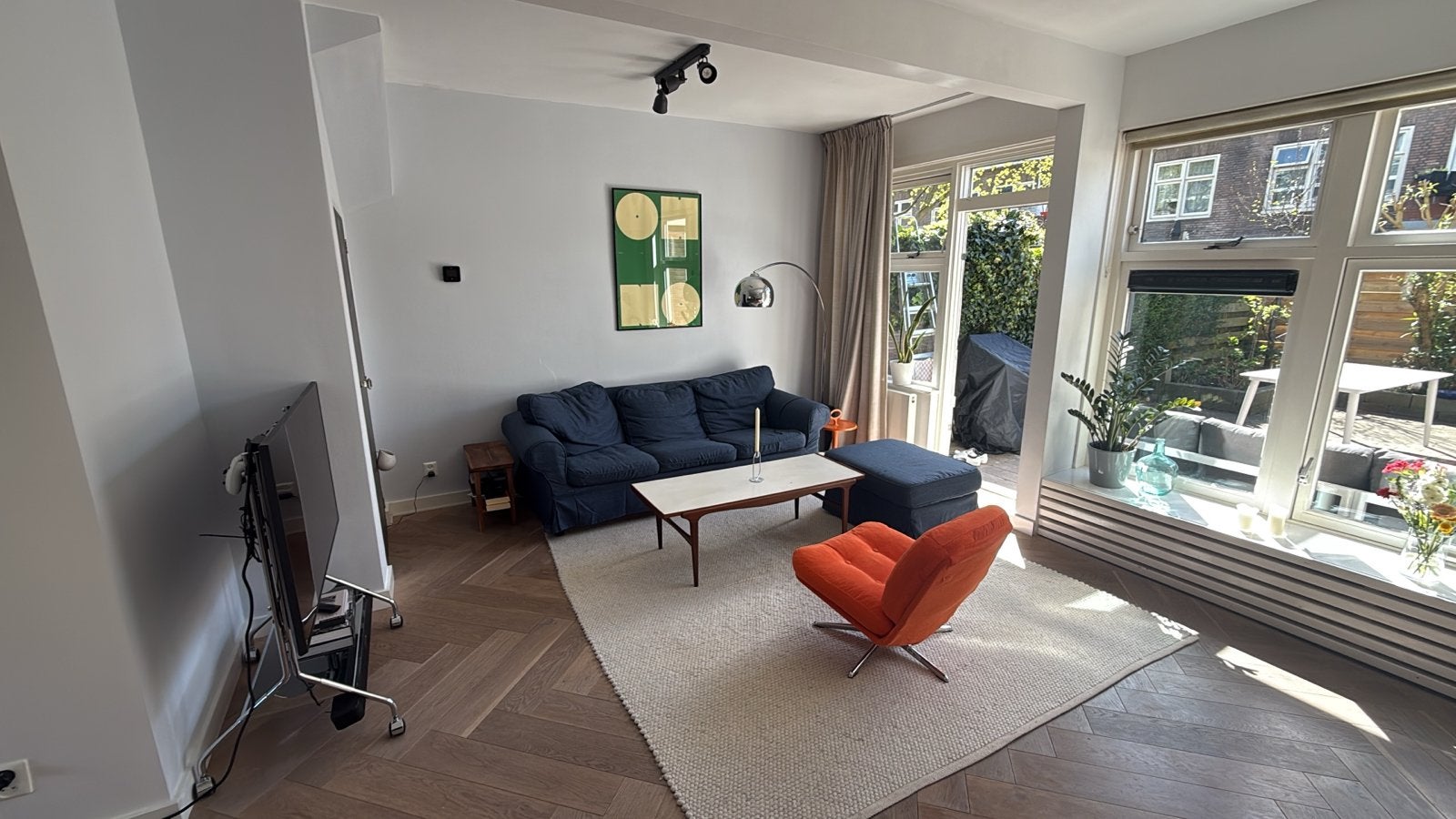 Volero wollen kleed wit/gemêleerd (origineel €549), Huis en Inrichting, Stoffering | Tapijten en Kleden, Gebruikt, Wit, 200 cm of meer