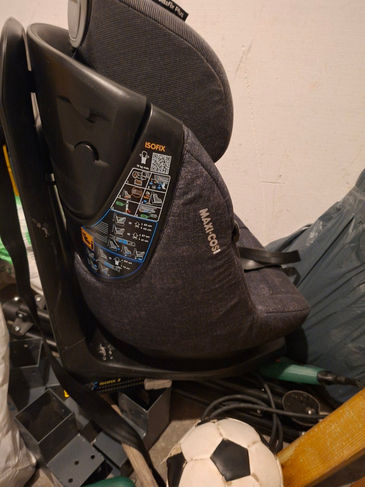 Maxi-Cosi autostoel met Isofix, P.O. Box 607, 5700 AP Helmond, Nederland, Info@maxi-cosi.com, Gebruikt, 0 t/m 18 kg