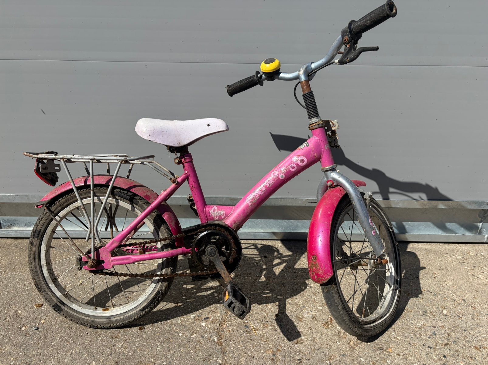 Kinderfiets meisjes 16 inch, Fietsen en Brommers, Fietsen | Meisjes, Ophalen, Zo goed als nieuw, 16 inch