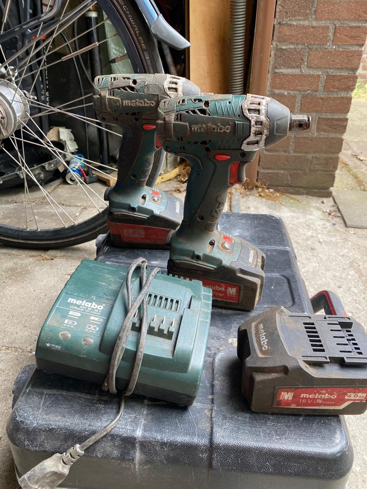 Slagmoermachine  metabo, Ophalen, Zo goed als nieuw
