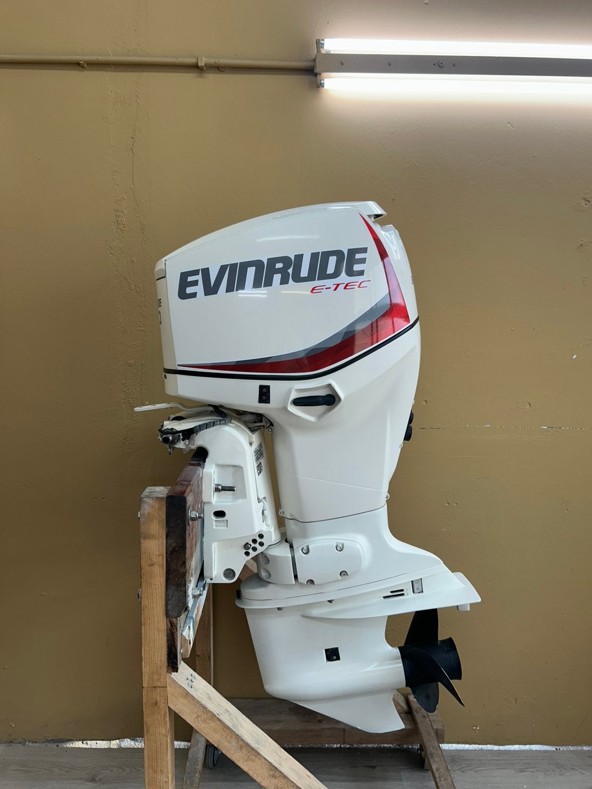 Evinrude 75 pk E-TEC langstaart compleet, Ophalen, Zo goed als nieuw, Met afstandsbediening, 30 pk of meer