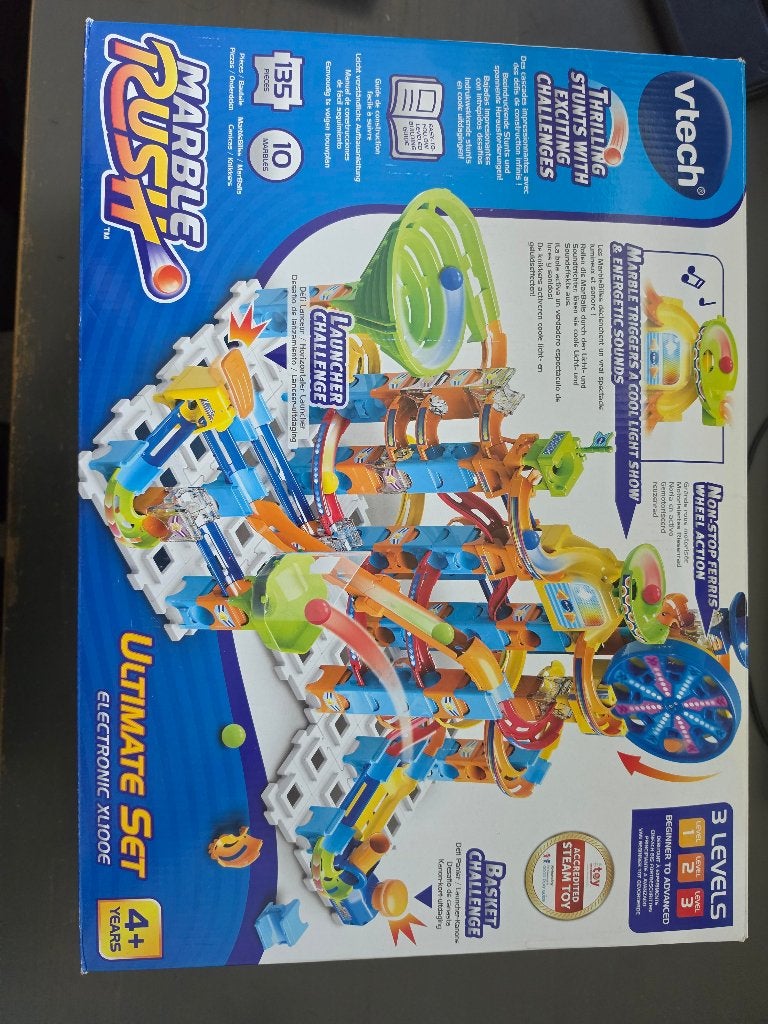 VTech Marble Rush Ultimate Set xl100e - Mist 1 stukje baan, Ophalen, Nieuw, 4 tot 6 jaar