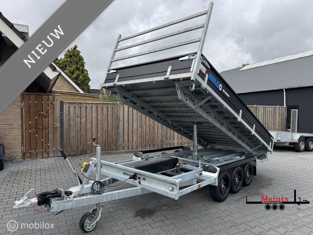 Hulco Kipper aanhanger Benax-3 3500kg 405x203 Go-Getter, Gebruikt