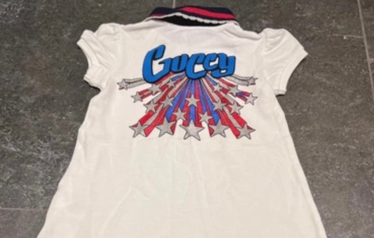 Gucci jurkje maat 80 orgineel, Kinderen en Baby's, Babykleding | Maat 80, R, Meisje, R, Jurkje of Rokje