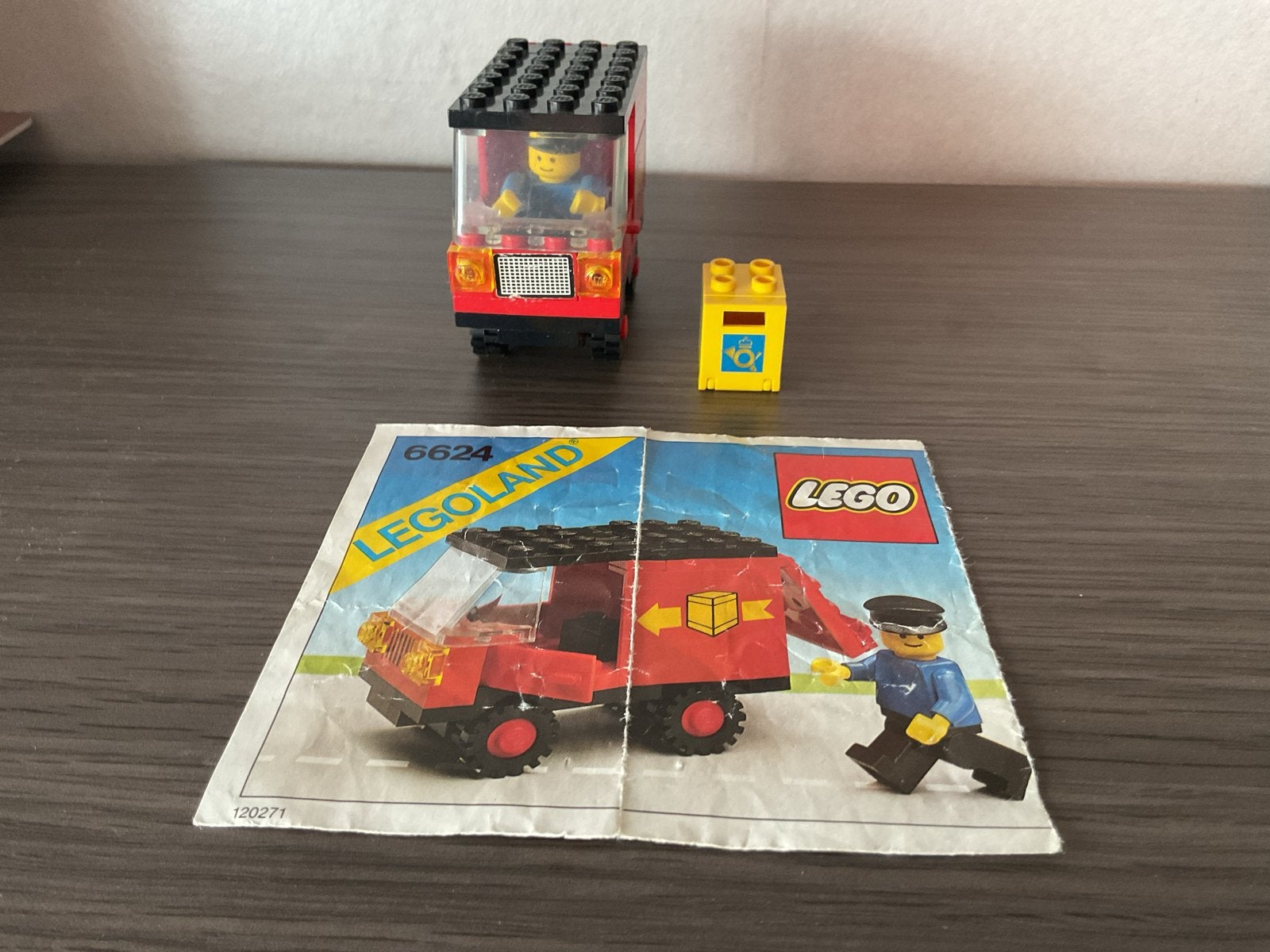 Lego Legoland 6624 Postwagen met Postbode en Brievenbus, Ophalen, Gebruikt, Lego, Compleet