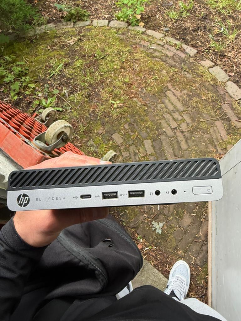 Mini pc HP elitedesk 800 g4, hp prodesk 600 g3 mini, Ophalen of Verzenden, Zo goed als nieuw
