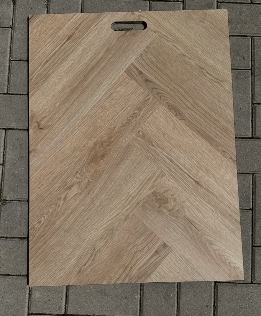 Visgraat Laminaat PVC Click, Ophalen, Nieuw, 75 m² of meer, Laminaat